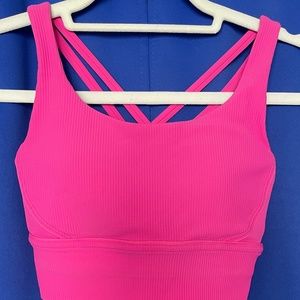 lululemon Energy Longline Ribbed Bra